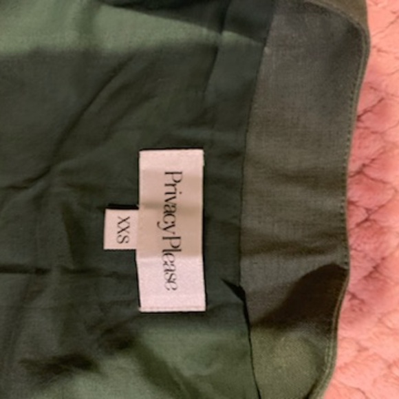 Privacy Please XXS, Sage, Mini Dress, Revolve - Picture 9 of 10